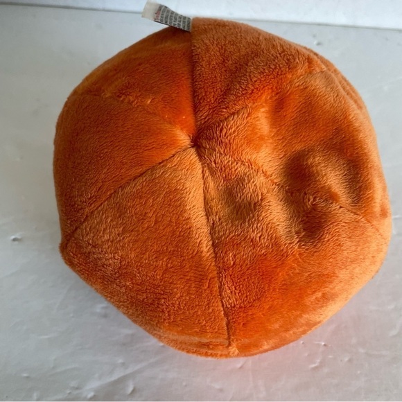 Ty Pluffies Gilbert the Pumpkin Beanie Plush Halloween 2010 Lovey colorful - Picture 9 of 12
